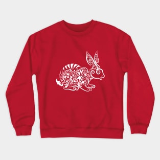 Rabbit Pattern Crewneck Sweatshirt